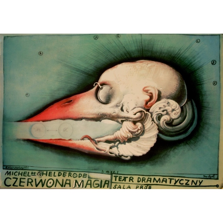 czerwona